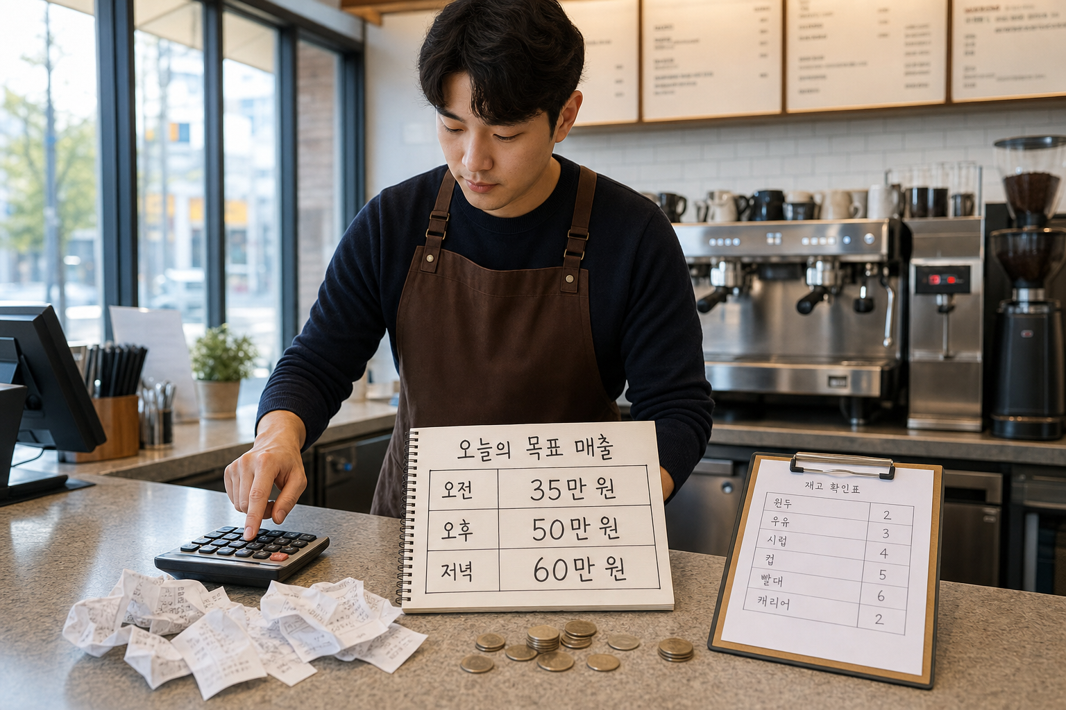 커피 프랜차이즈 첫 3개월 매출 안정화 체크리스트