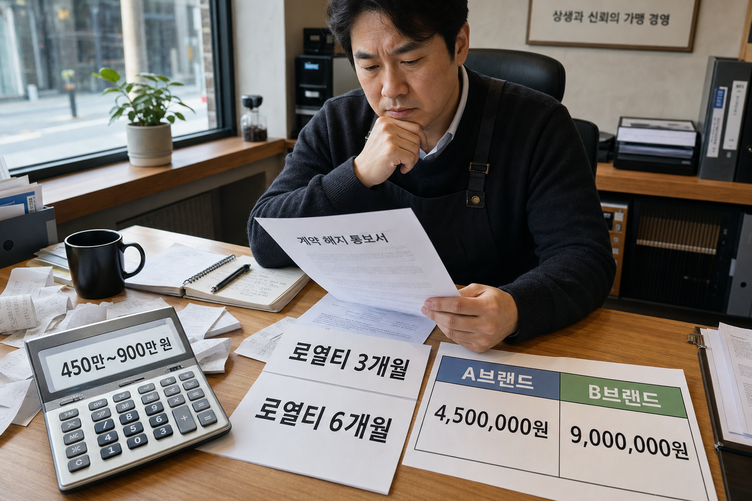 프랜차이즈 계약 해지와 위약금 기준 FAQ