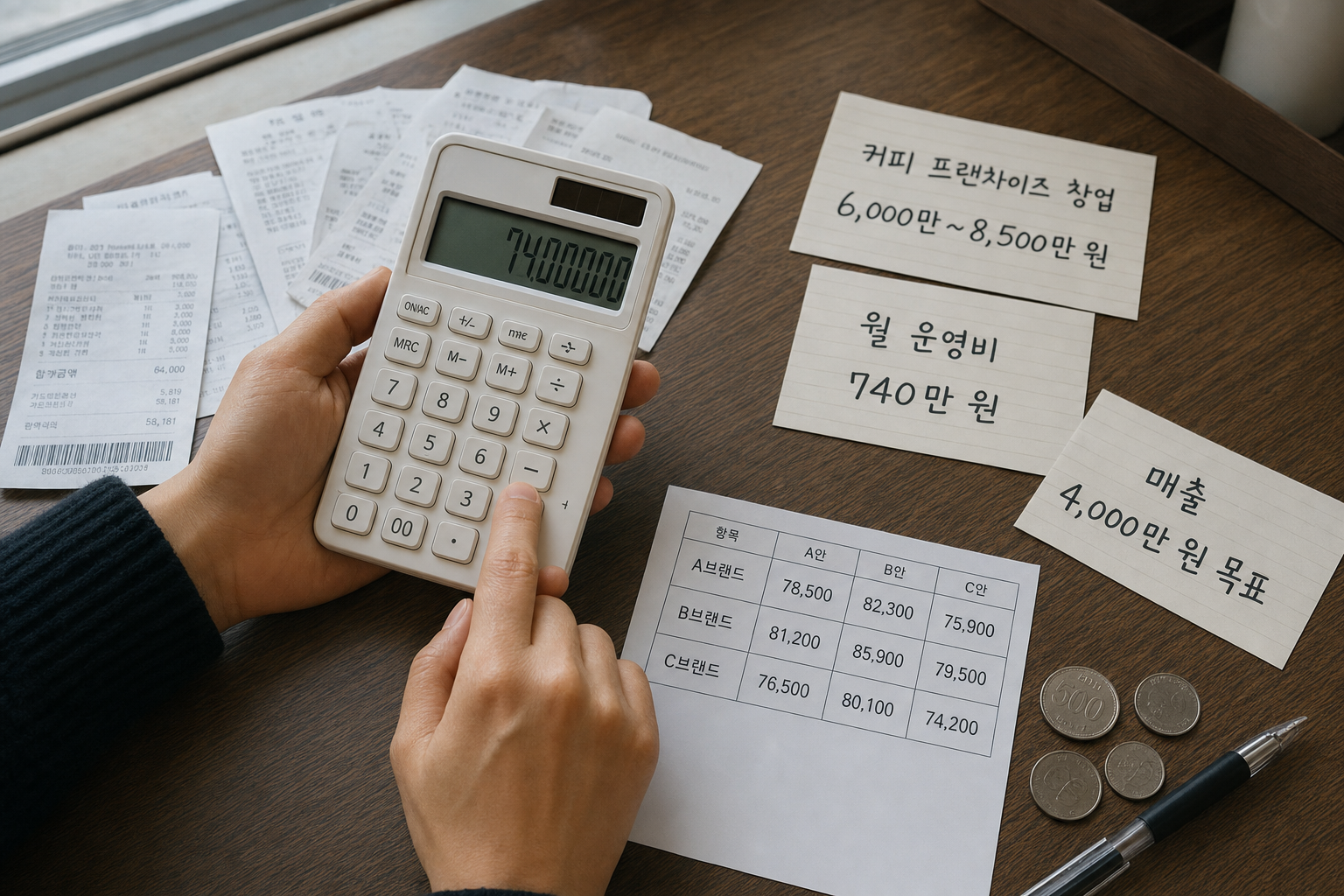 커피 프랜차이즈 창업 완벽 준비 가이드