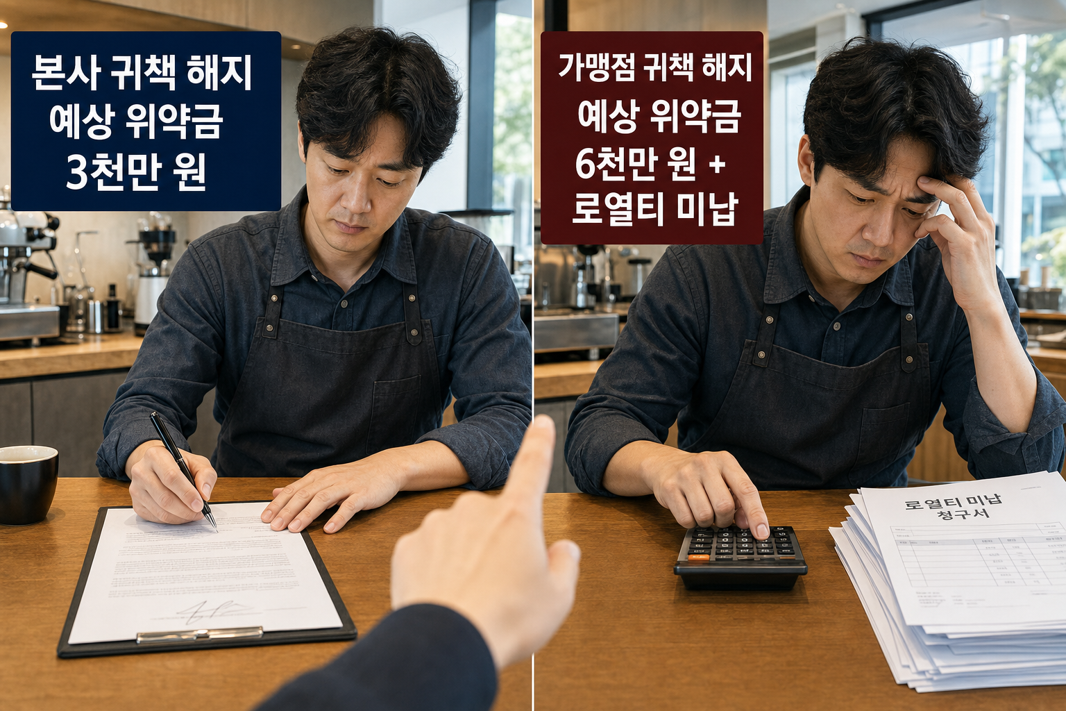 커피 프랜차이즈 FAQ: 가맹 계약 해지 후 재창업 시 주의점