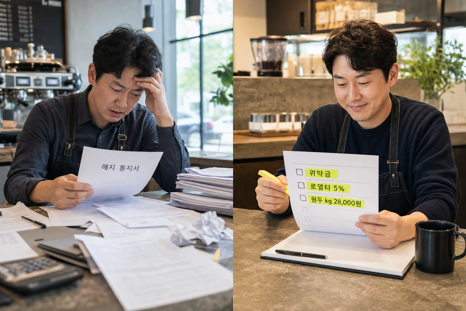 커피 프랜차이즈 가맹 계약 전 계약서 검토가 중요한 이유