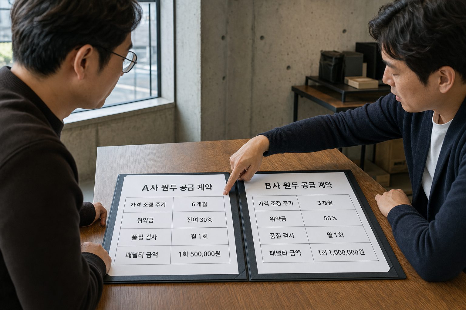 커피 프랜차이즈 원두 공급 계약에서 반드시 확인할 조건