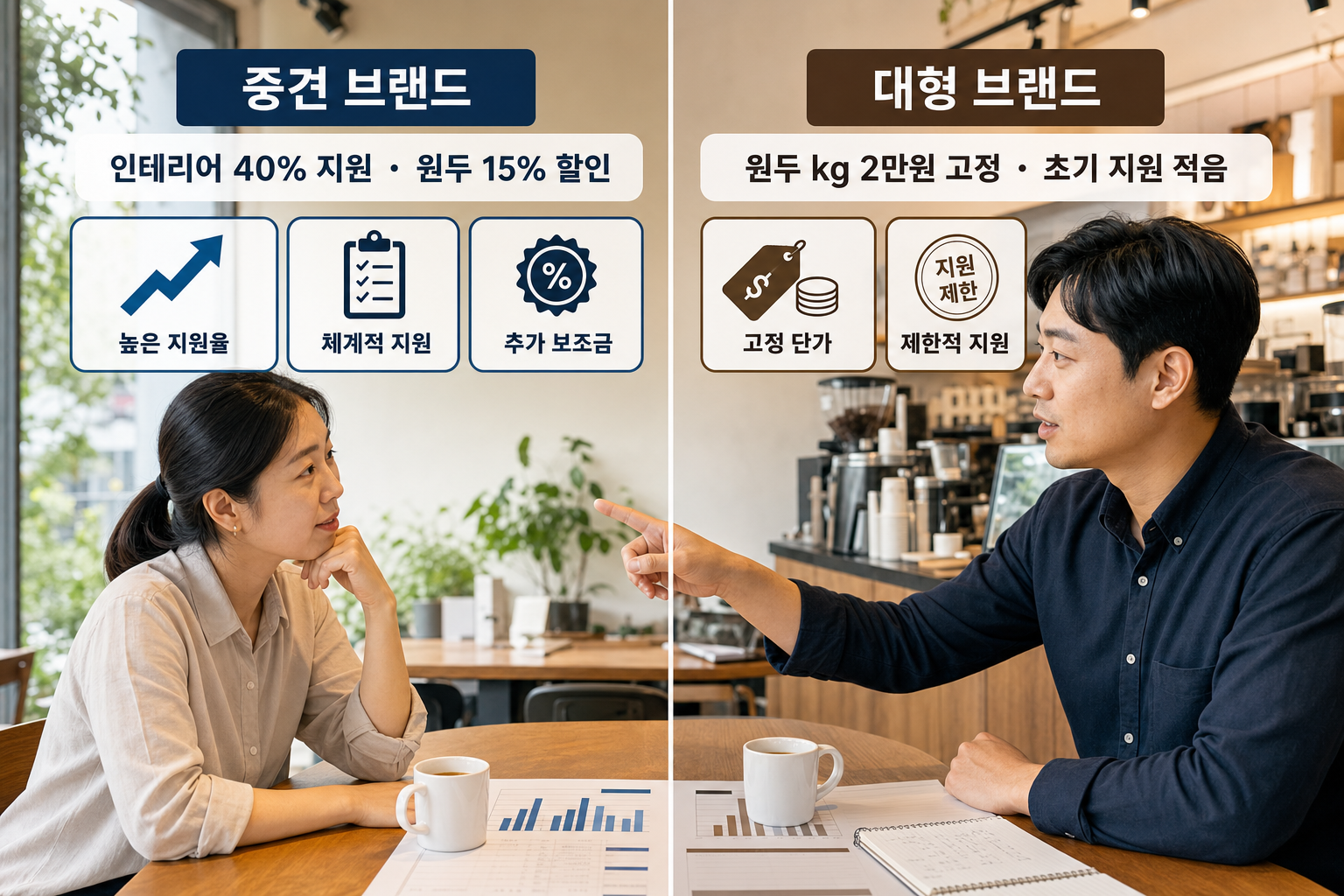 2026년 프랜차이즈 커피숍 점주 지원 내용과 실제 활용법