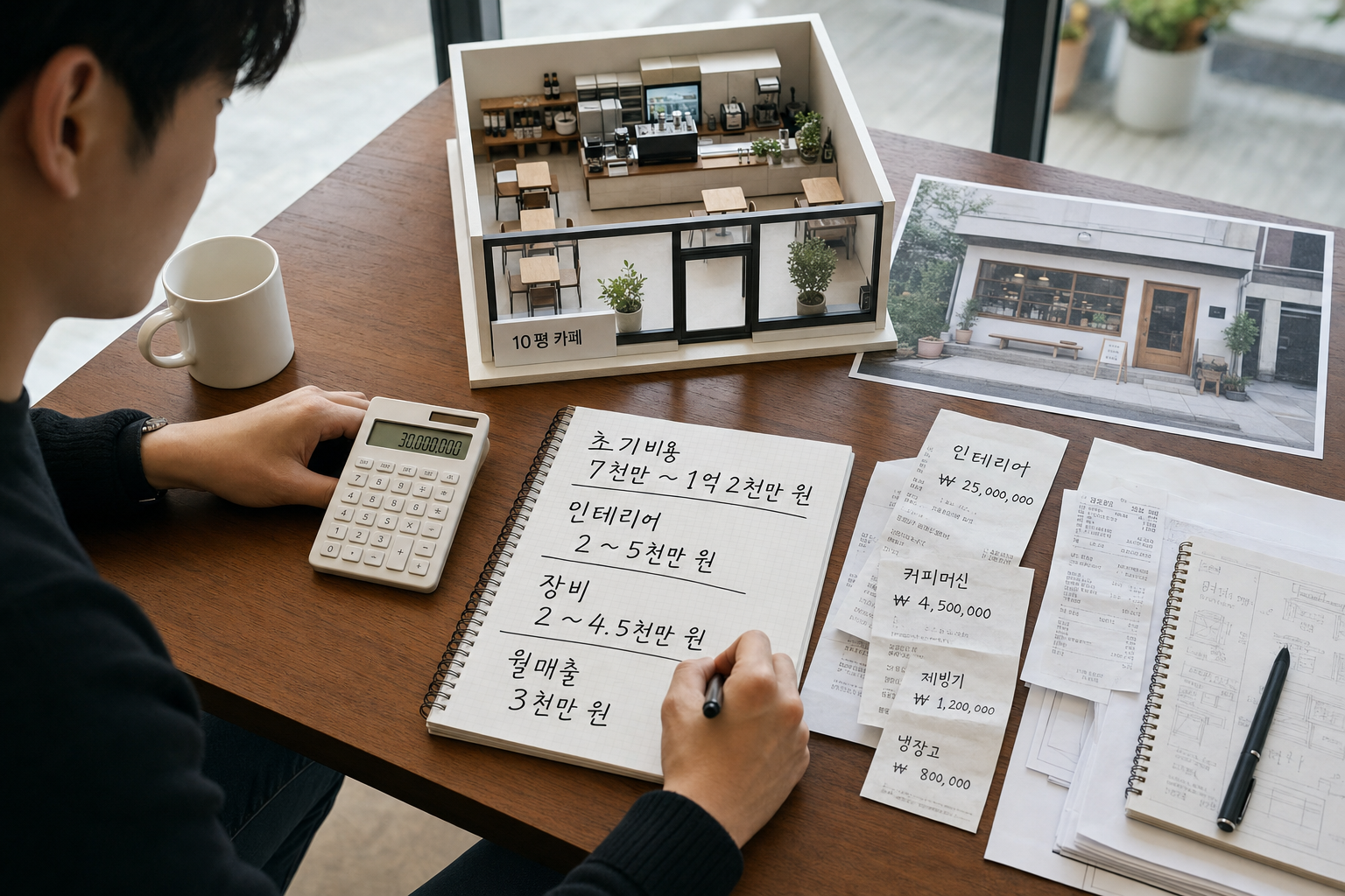 커피 프랜차이즈 창업 비용과 수익 구조 완벽 정리