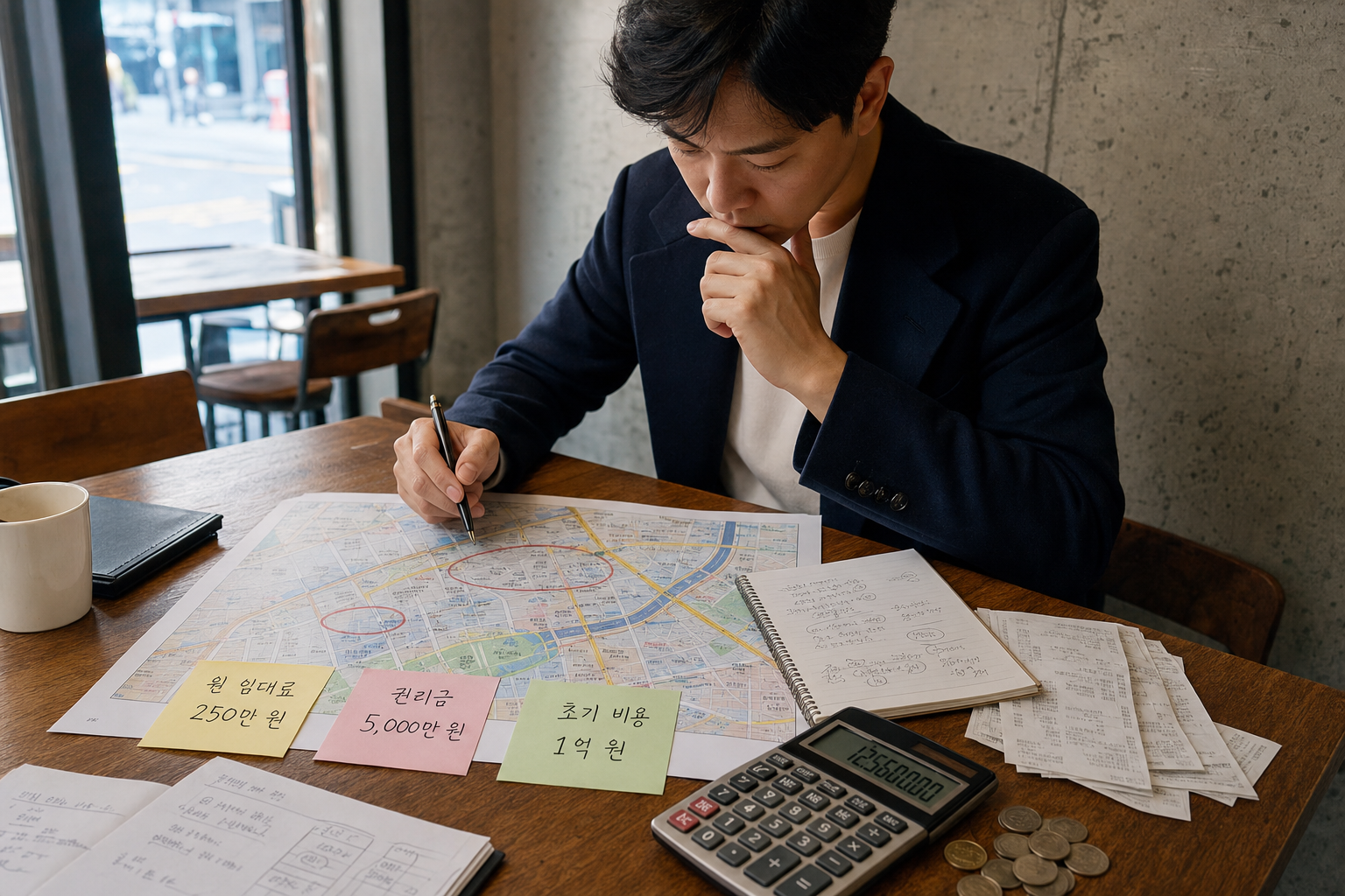 커피숍 입지 선정 성공을 위한 2026년 상권 분석 체크리스트