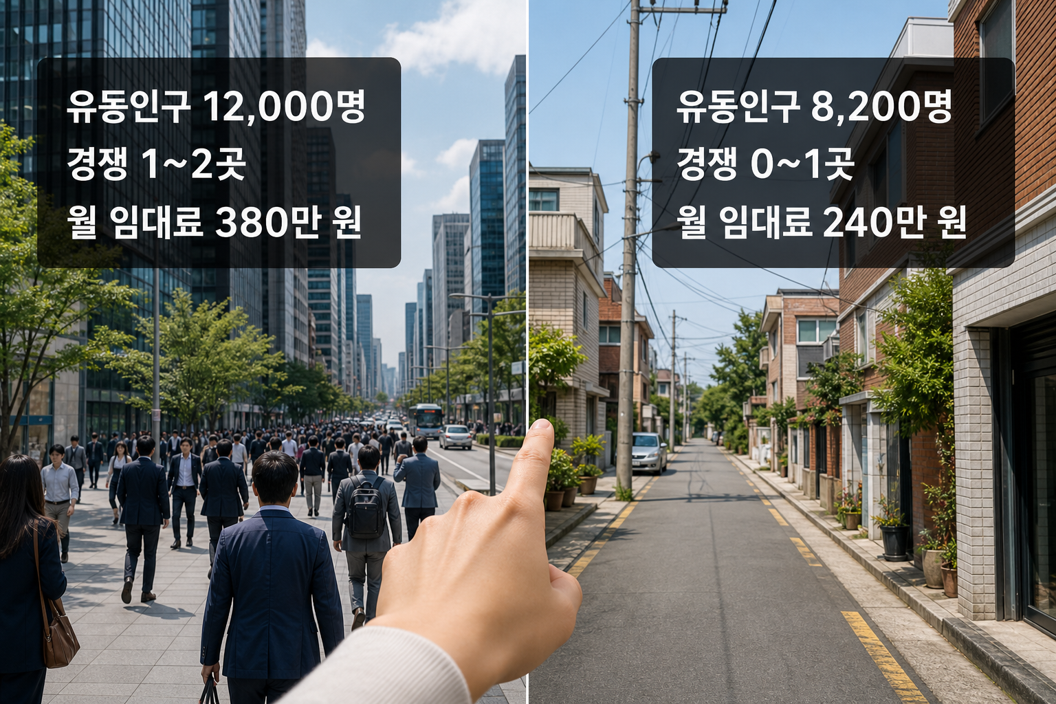 커피숍 입지 선정 체크리스트로 상권 분석하기